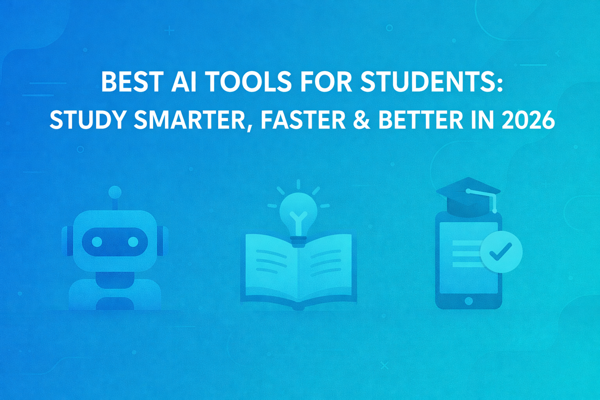 Best AI Tools for Students: Study Smarter, Faster & Better in 2026 | AI ...