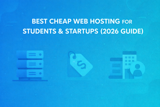 Best Cheap Web Hosting for Students & Startups (2026 Guide)