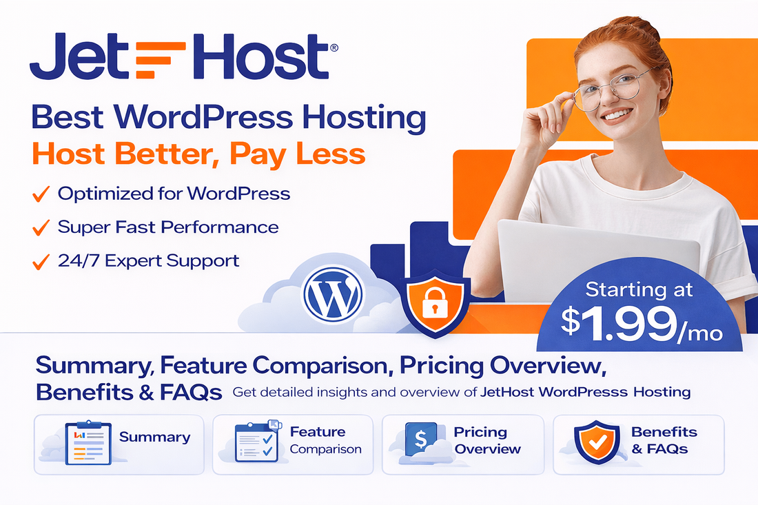 Why JetHost WordPress Hosting Is Perfect for Fast & Secure Websites