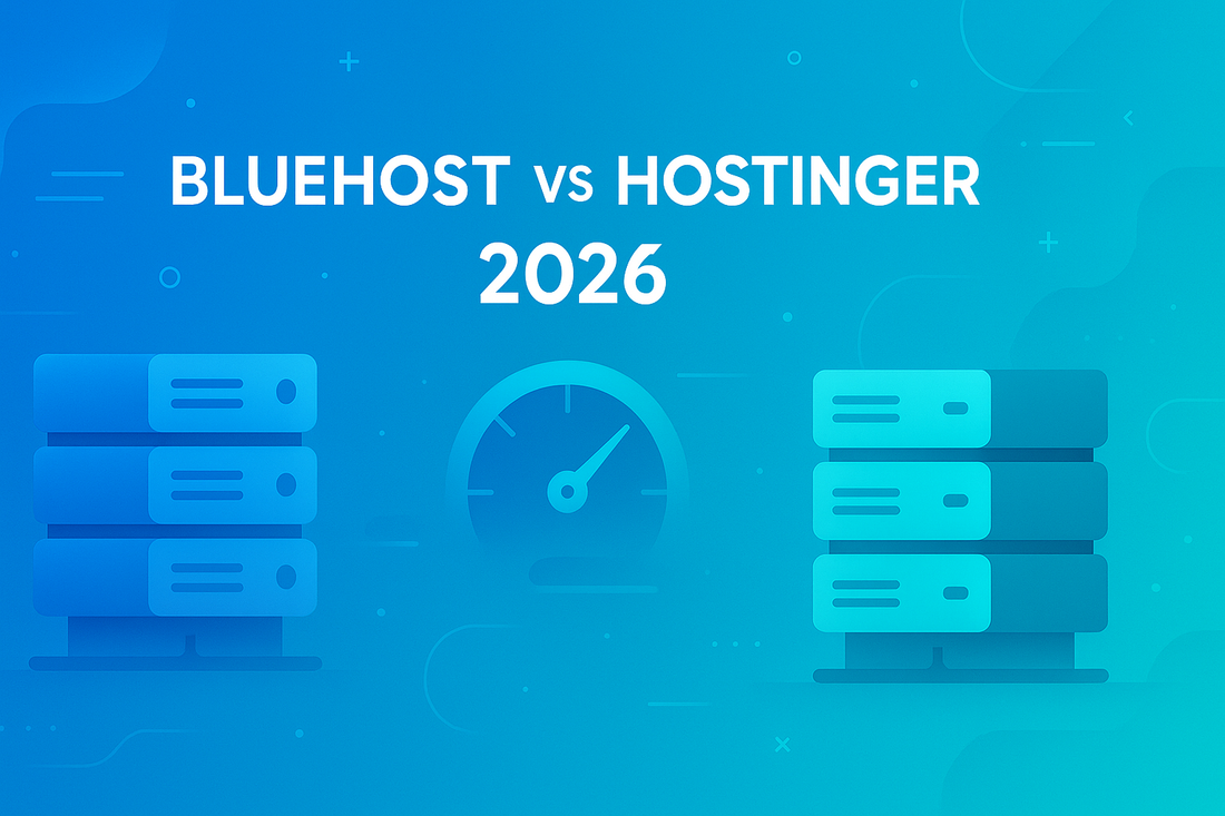 Bluehost vs Hostinger — Detailed Comparison 2026
